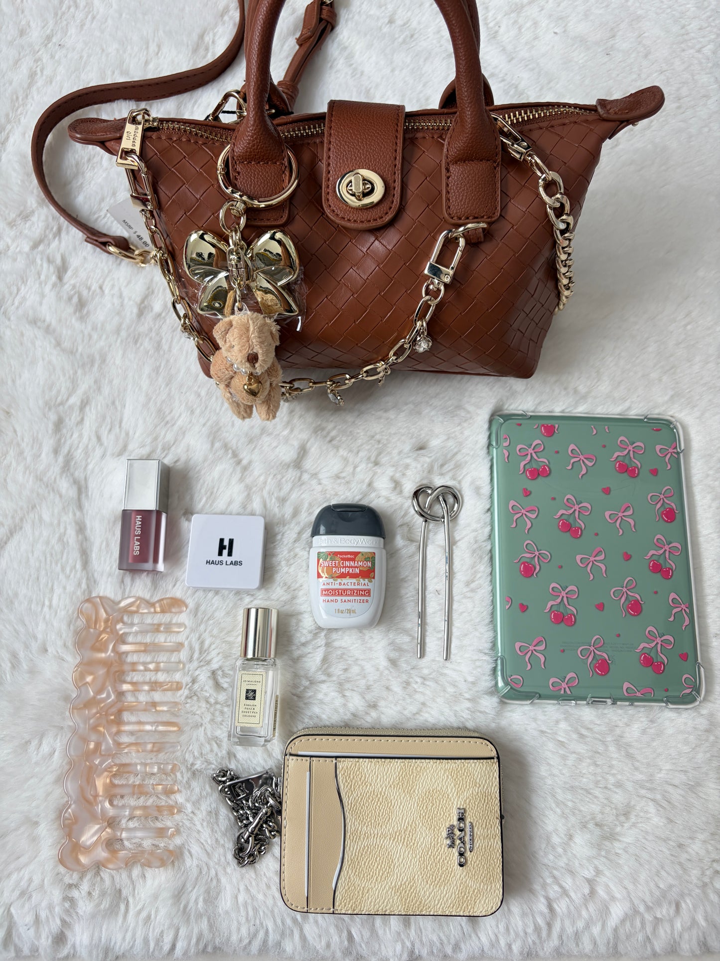 Mini Tote + Charms