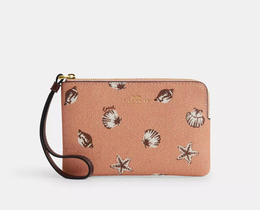 Corner Zip Wristlet