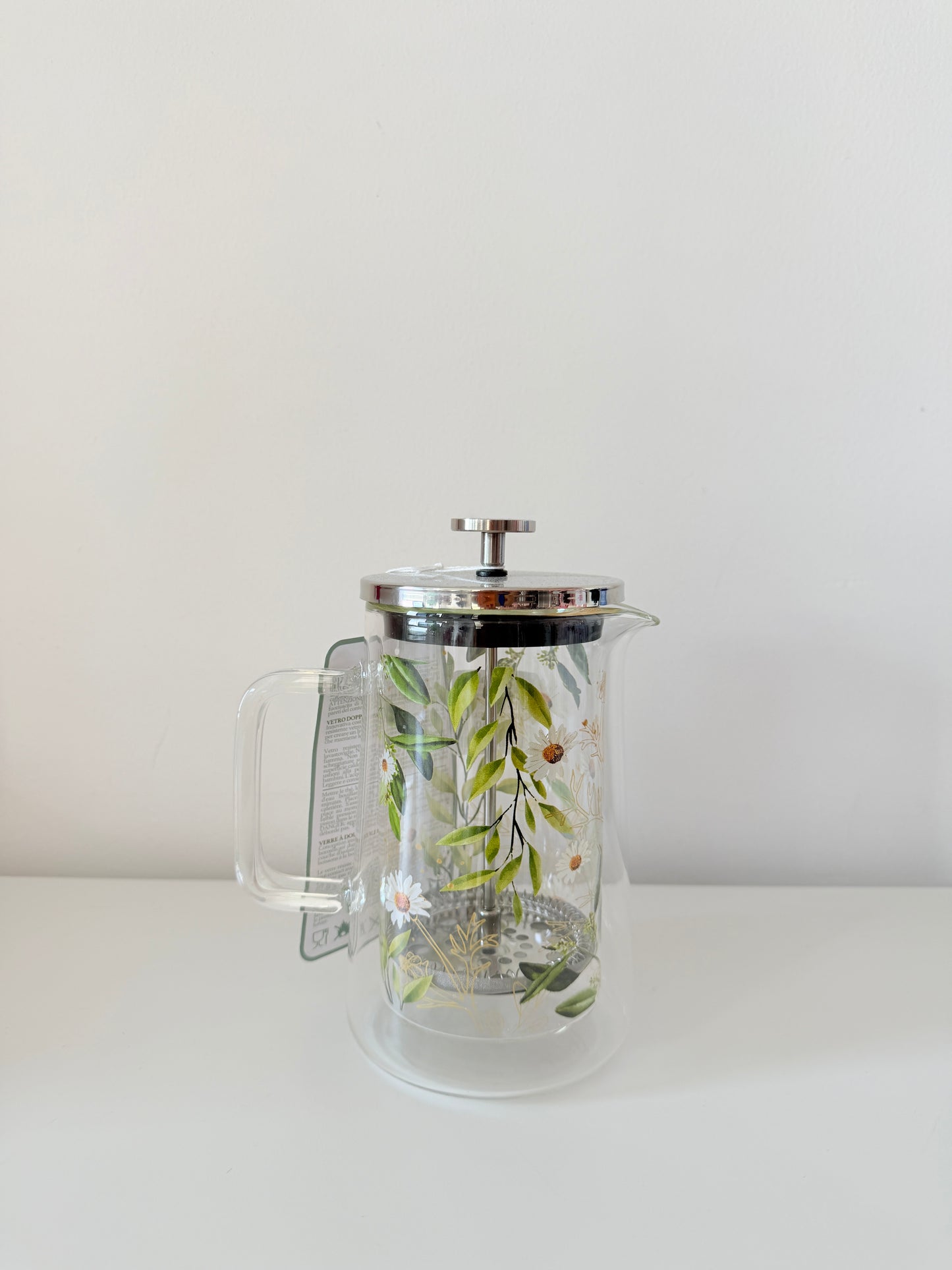 Prensa para Cafe Print Flores