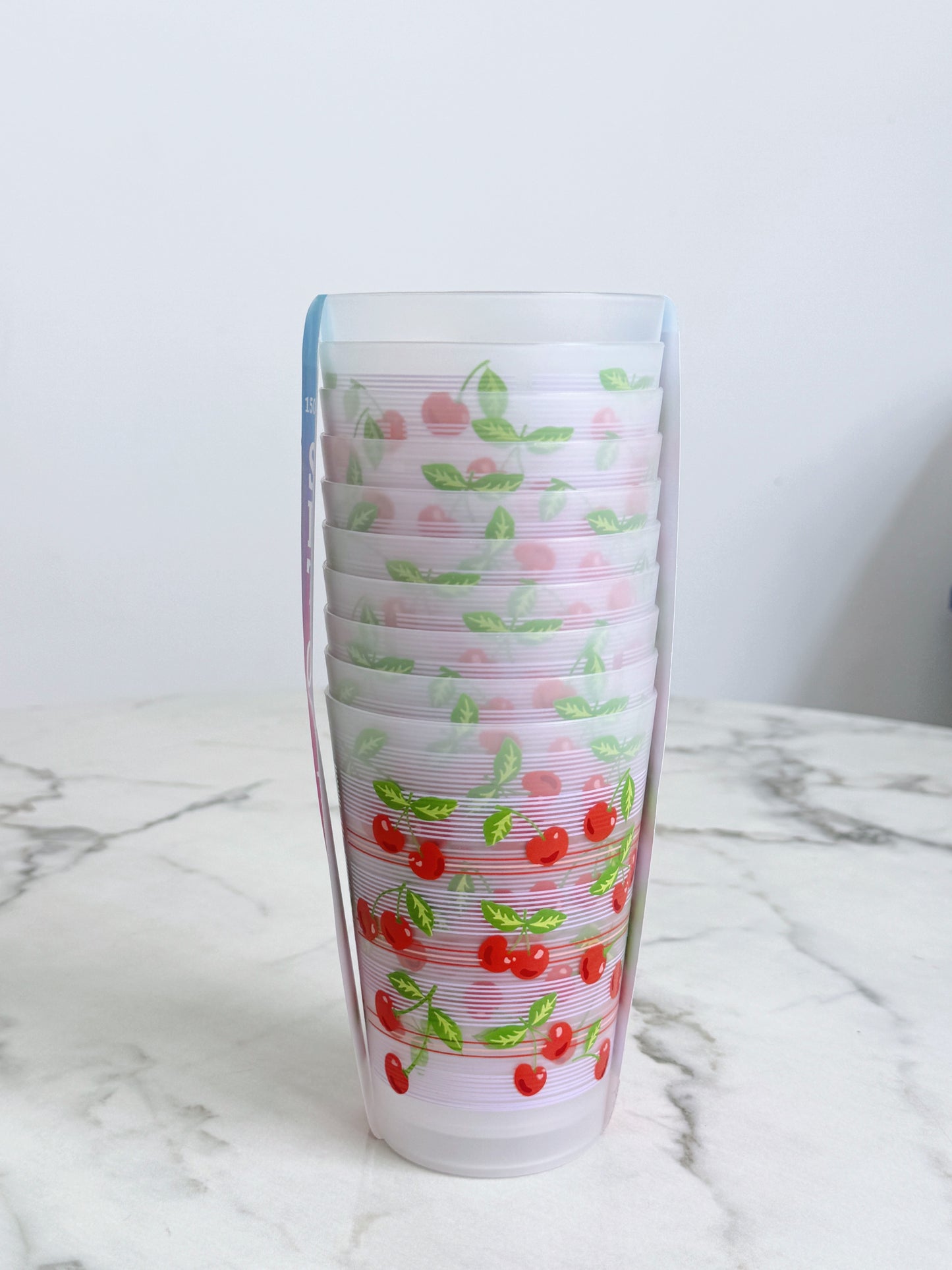 Set Vasos Cerezas
