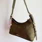 shoulder bag velour