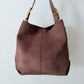 shoulder tote + pouch
