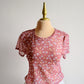 Blusa Mesh Flores