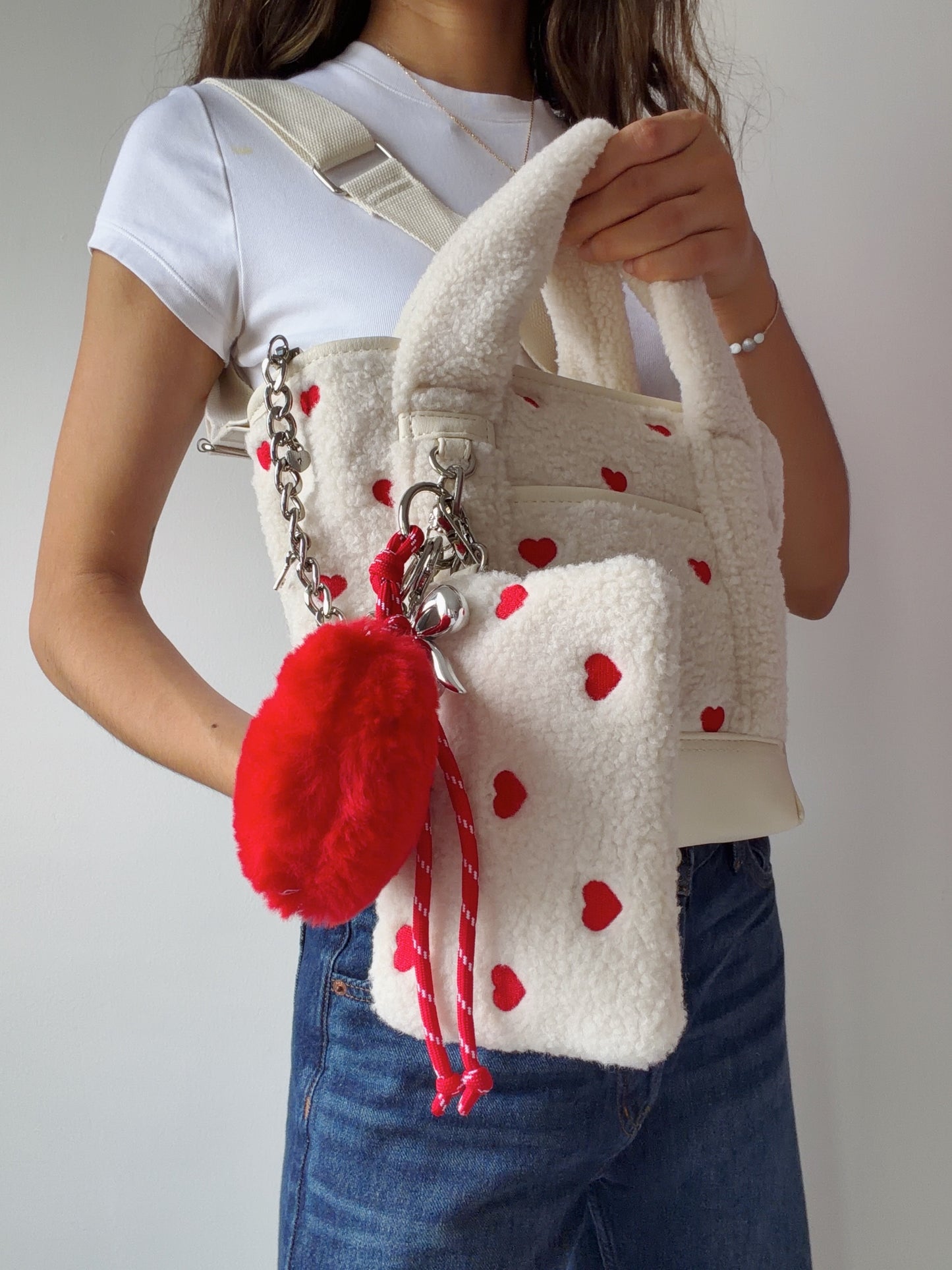 Tote Heart + Wrislet + Charms
