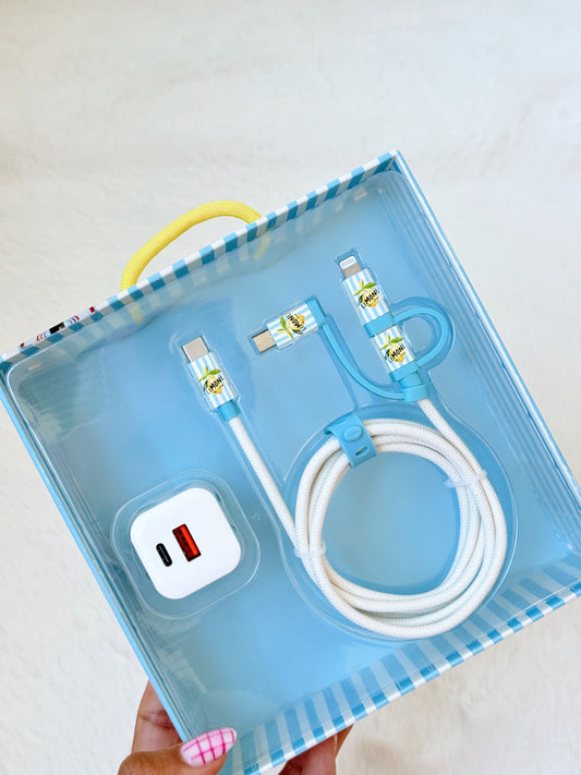 set cable + adaptadores