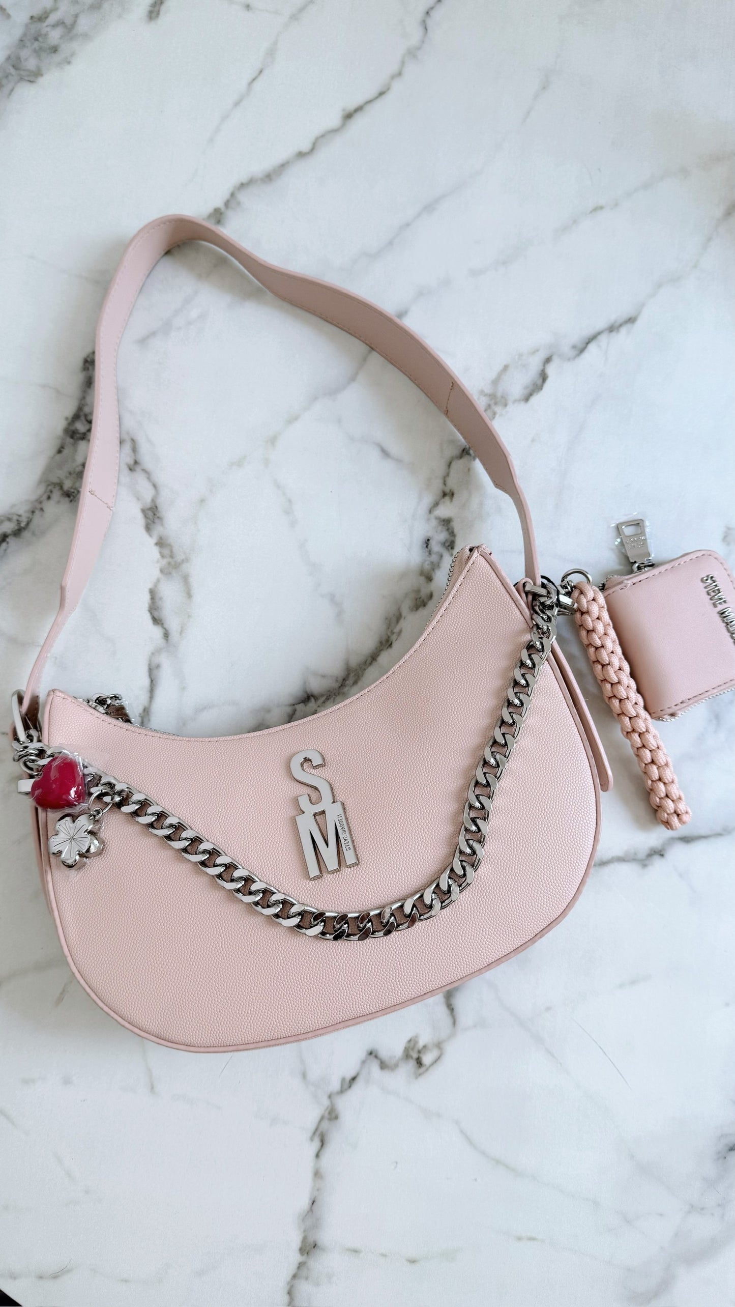 Teri Shoulder Bag + Charms + Pouch