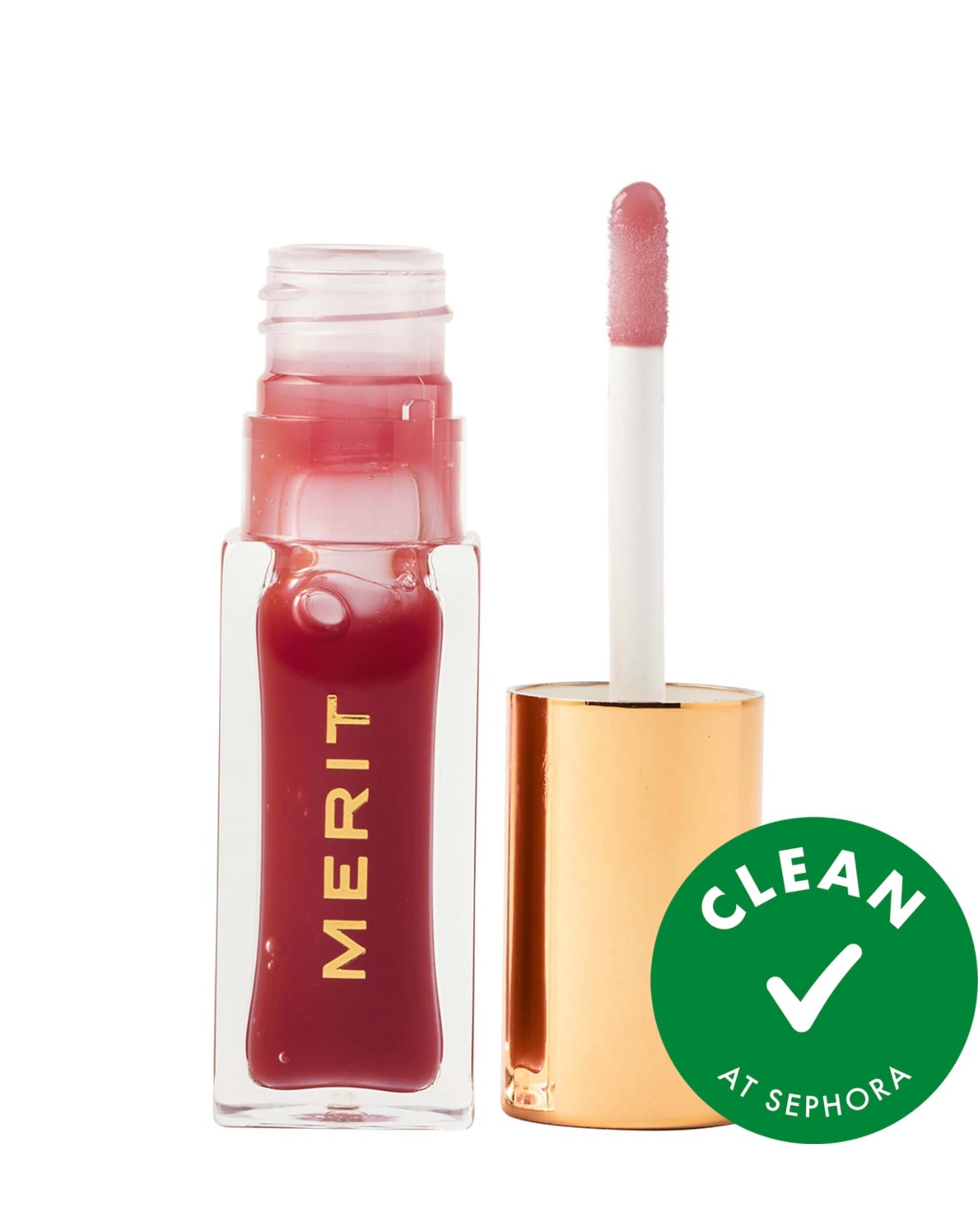 MERIT Shade Slick Gelée Sheer Tinted Lip Oil