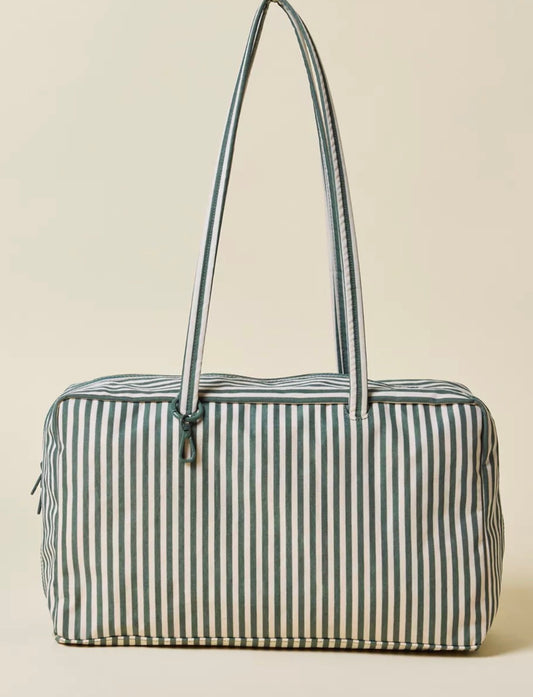 Medium Nylon Bowler Bag