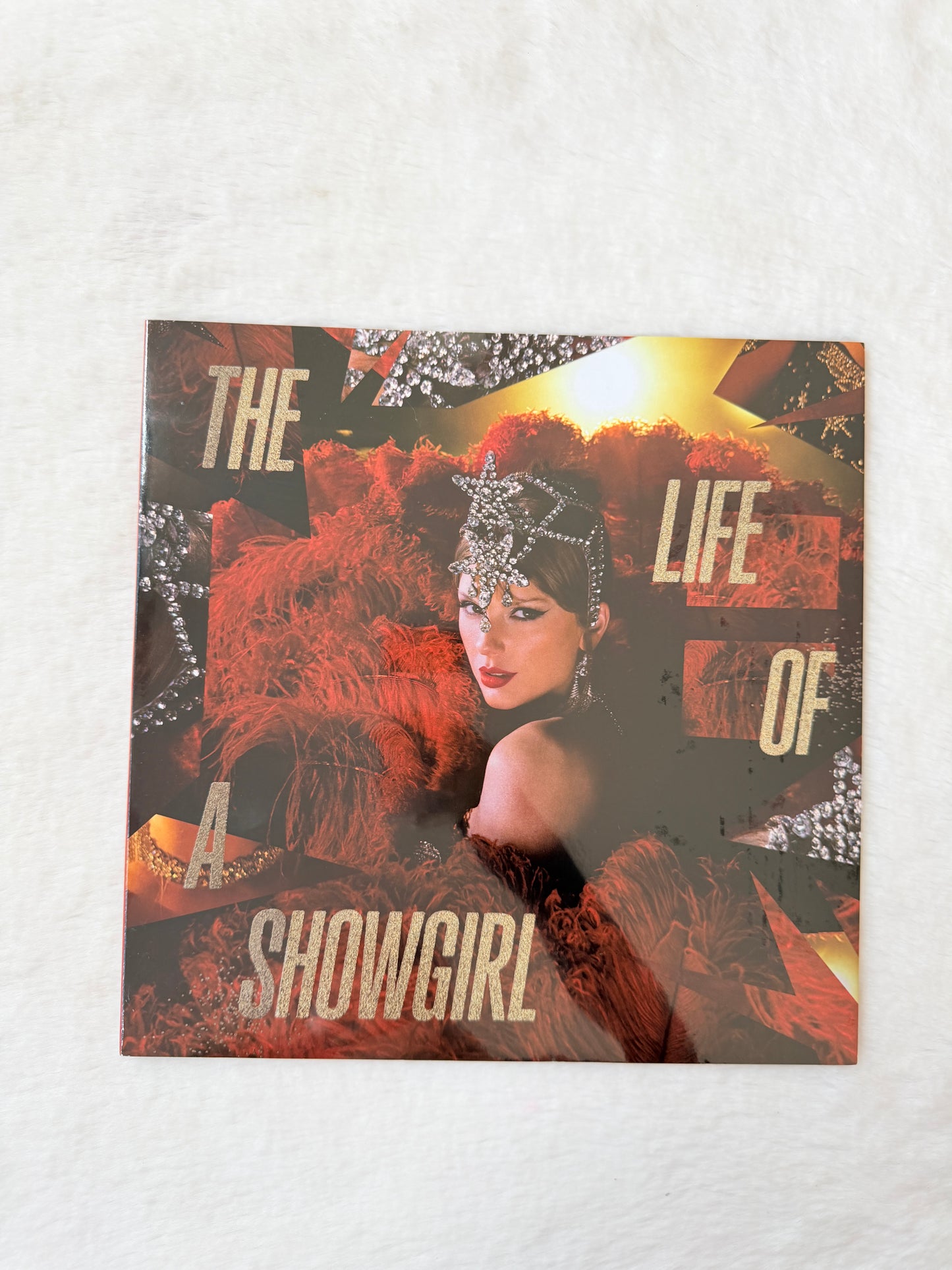 Vinyl the life of a showgirl Taylor Swift