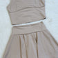 set deportivo top + falda