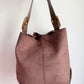 shoulder tote + pouch