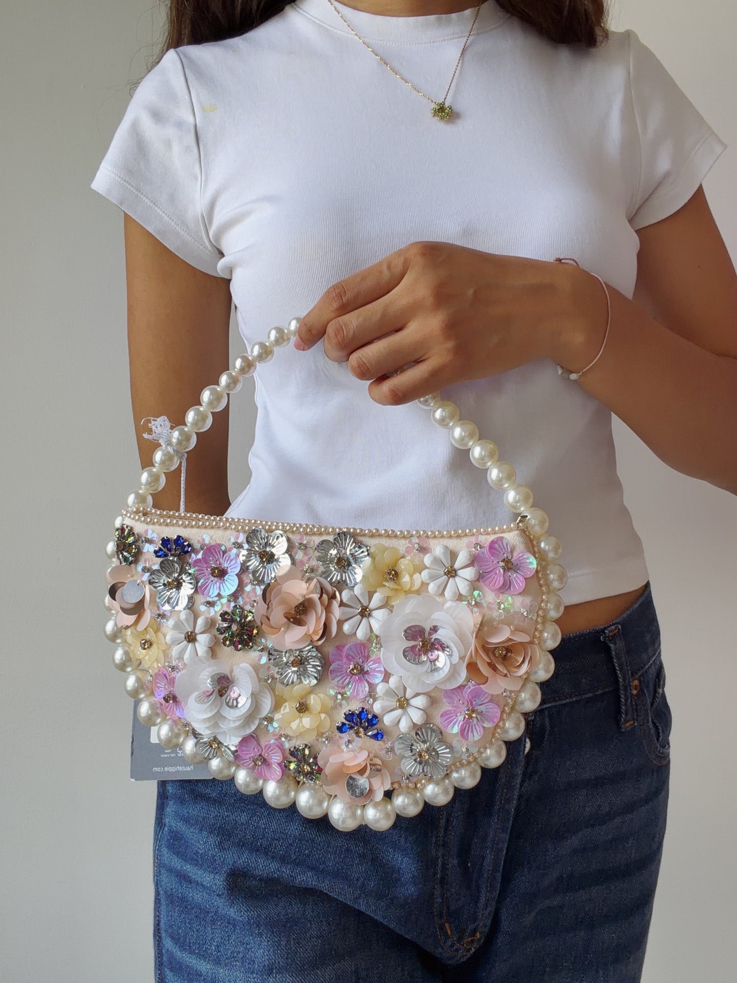Beaded Shoulder Bag