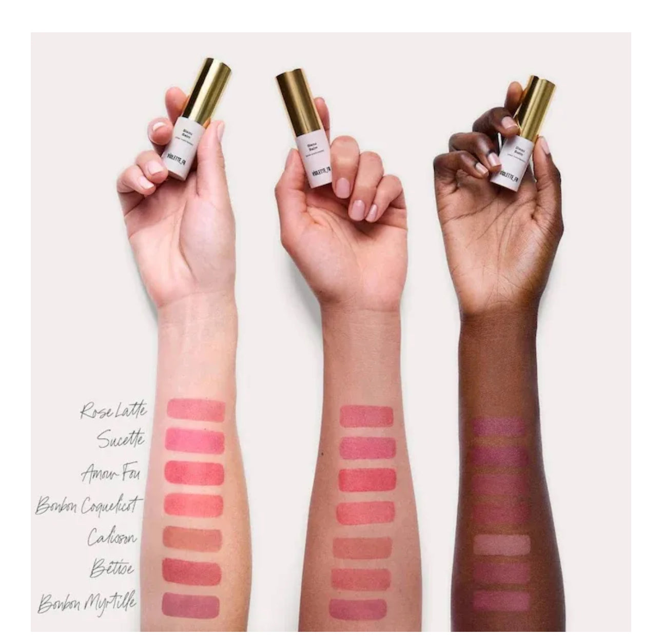VIOLETTE_FR BISOU BALM Sheer Matte Lipstick