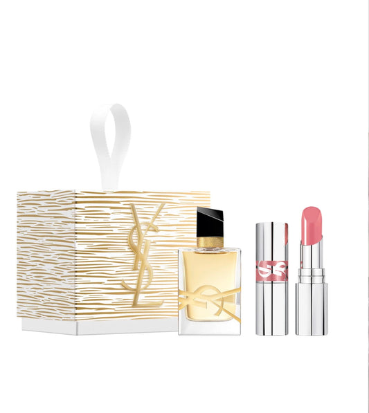 Yves Saint Laurent  Mini Libre Eau de Parfum + Loveshine Lipstick Duo Gift Set