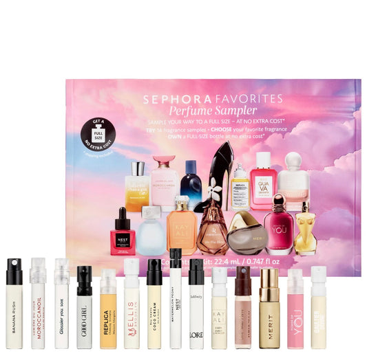 Sephora Favorites  Golden Hour Perfume Sampler Set w/ Redeemable Voucher