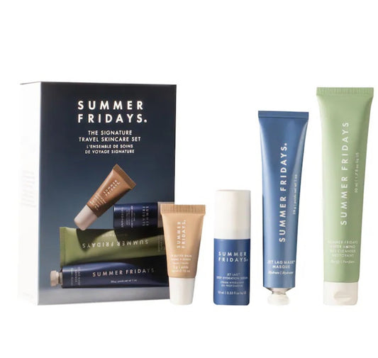 Summer Fridays The Signature Travel Skincare Set