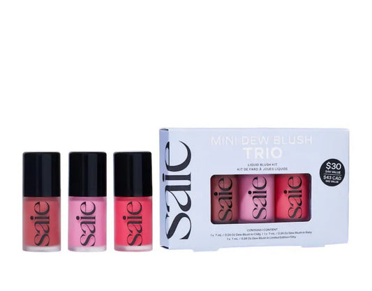 Saie Mini Dew Blush Trio Set