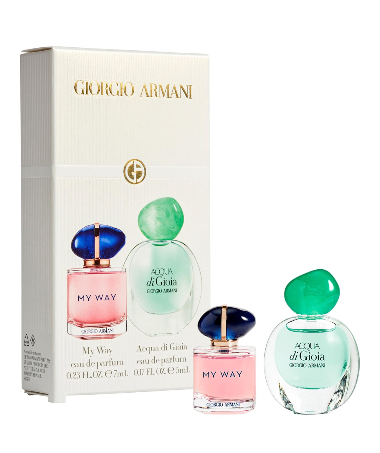 Armani Beauty Mini My Way & Acqua di Gioia Perfume Duo