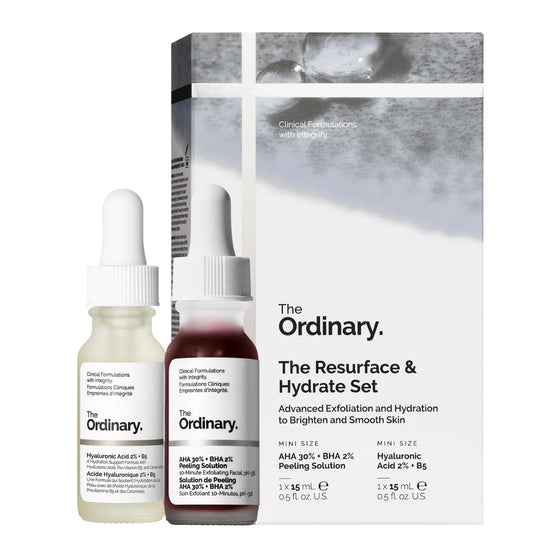 The Ordinary The Resurface & Hydrate Set with Hyaluronic Acid + AHA