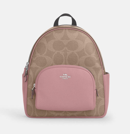 Coach Court Backpack Dusty Pink