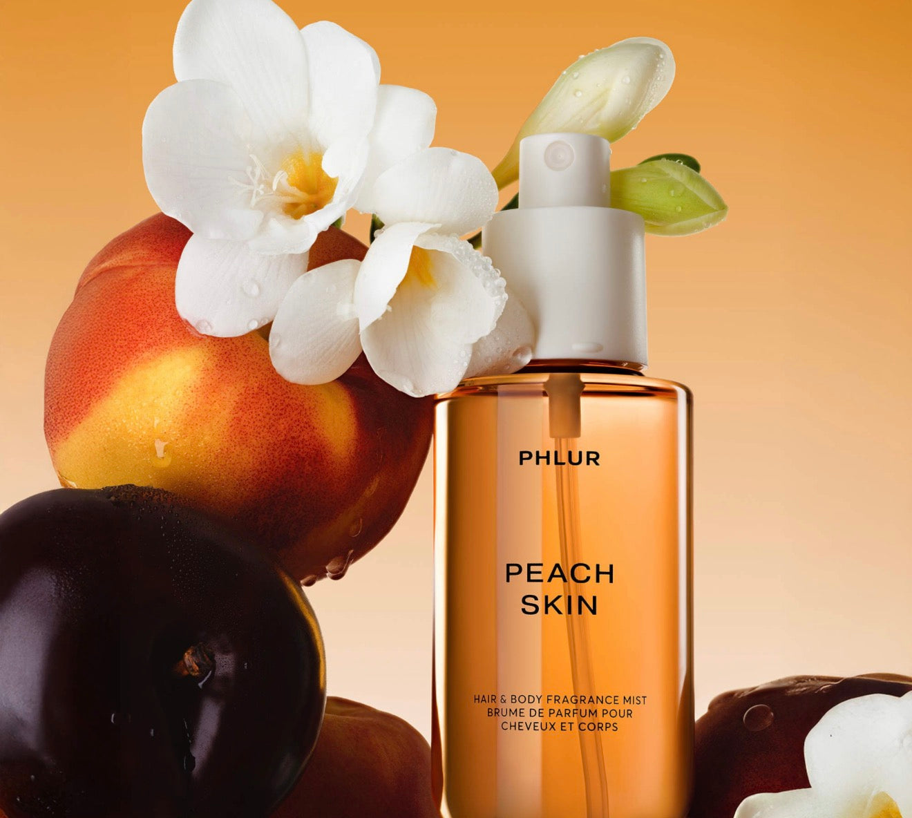 PHLUR  Mini Peach Skin Body & Hair Fragrance Mist