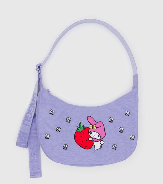 Melody Medium Nylon Crescent Bag