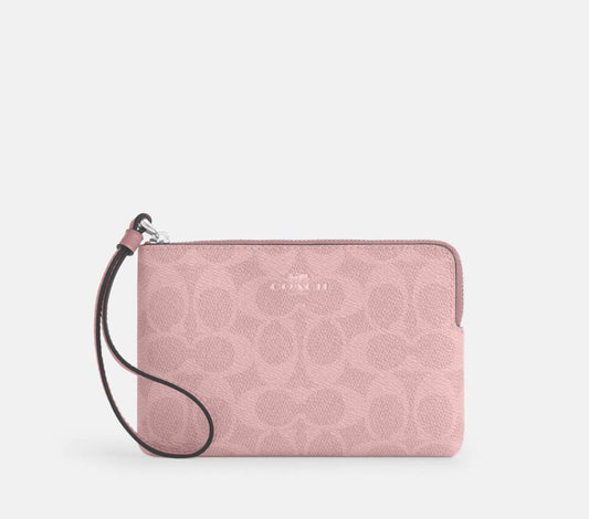 Coach Wristlet Dusty Pink