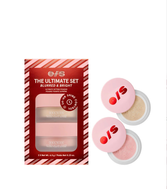 ONE/SIZE by Patrick Starrr  Ultimate Blurring Setting Powder Blurred & Bright Travel Duo