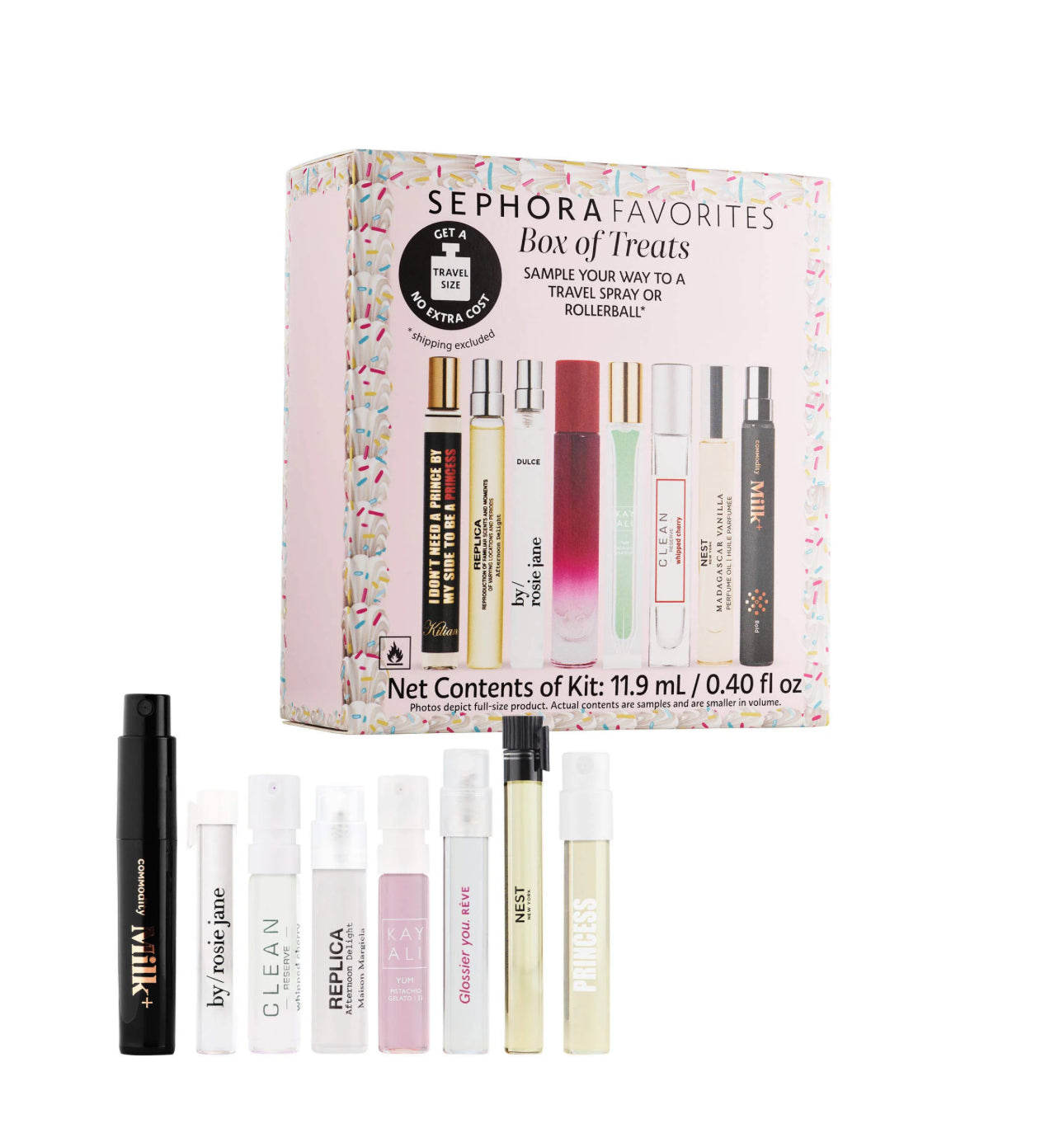 Box of Treats Mini Perfume Sampler Set w/ Redeemable Voucher Sephora Favorites