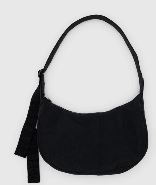 Medium Nylon Crescent Bag