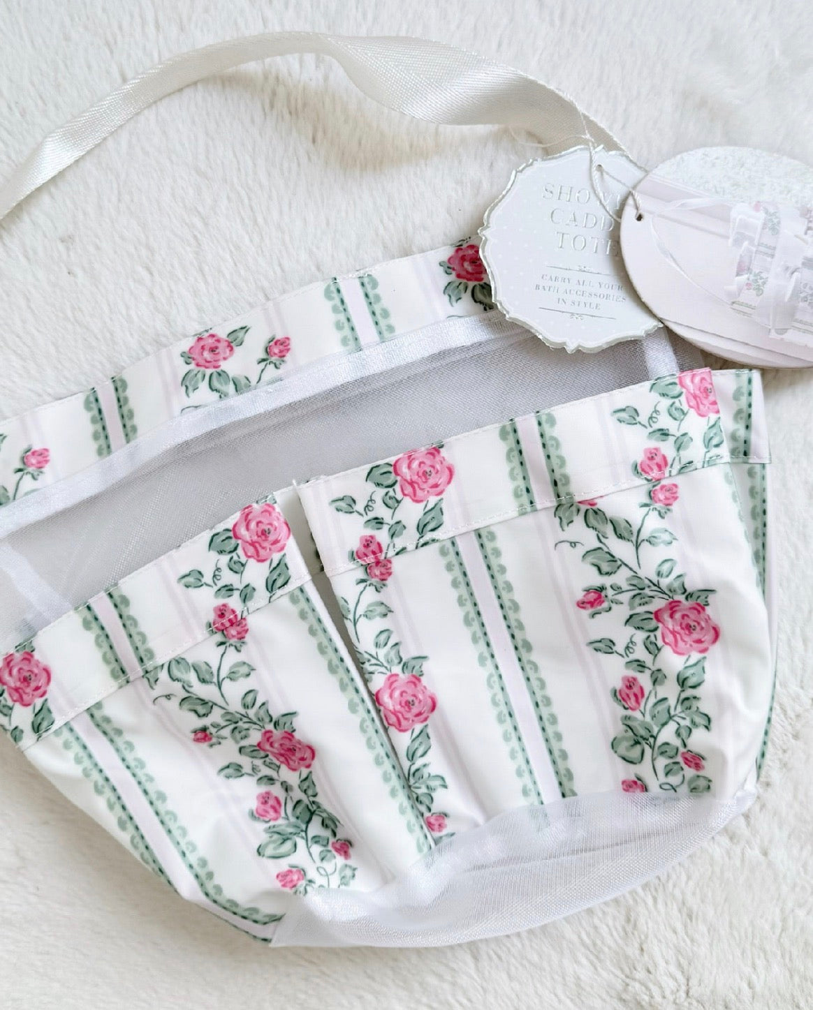 mesh bag para baño