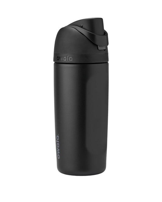 Owala 16oz Kids' FreeSip Stainless Steel Water Bottle - Black