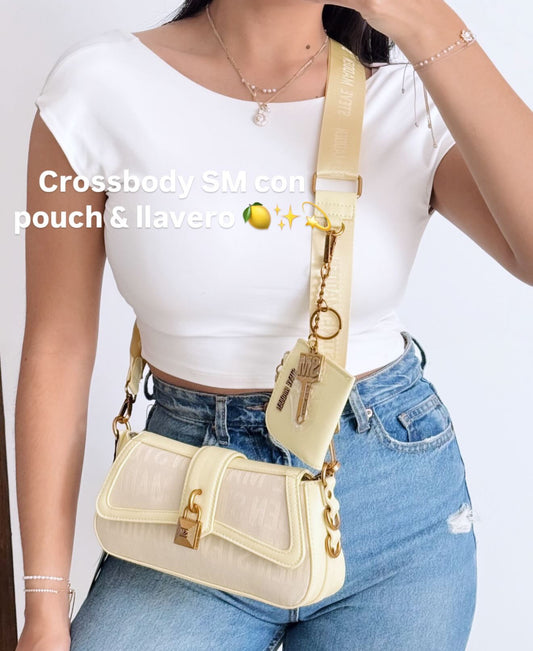 Butter Yellow Crossbody + Charms
