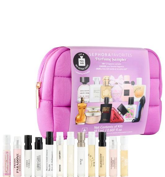 Perfume Sampler Set with Floral & Vanilla Perfumes Sephora Favorite