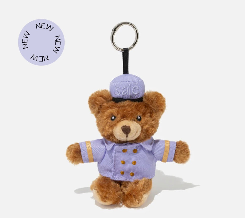 THE BELLHOP BEAR KEYCHAIN LIMITED EDITION BAG CHARM