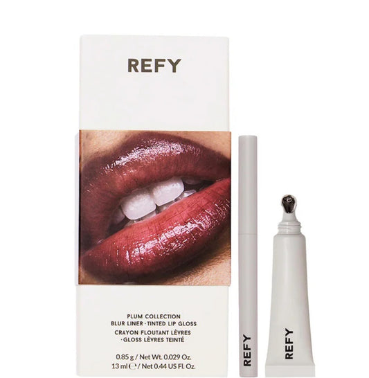 REFY Plum Lip Liner and Gloss Collection