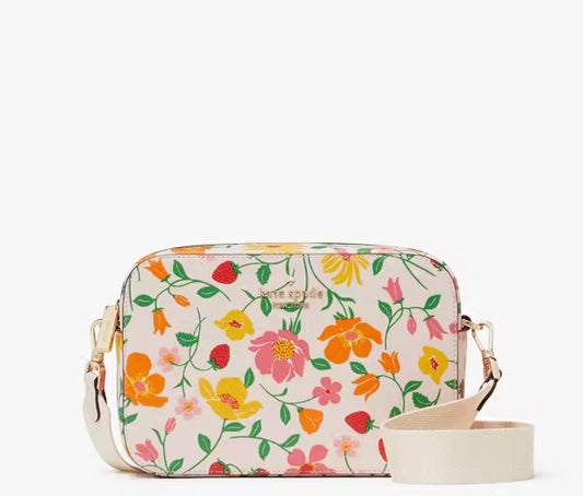 Madison Strawberry Garden Mini Camera Bag
