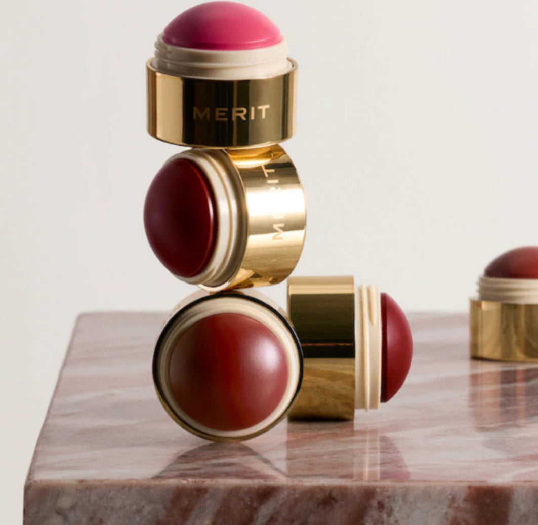 Merit The Mini Flush Blush Balm Trio