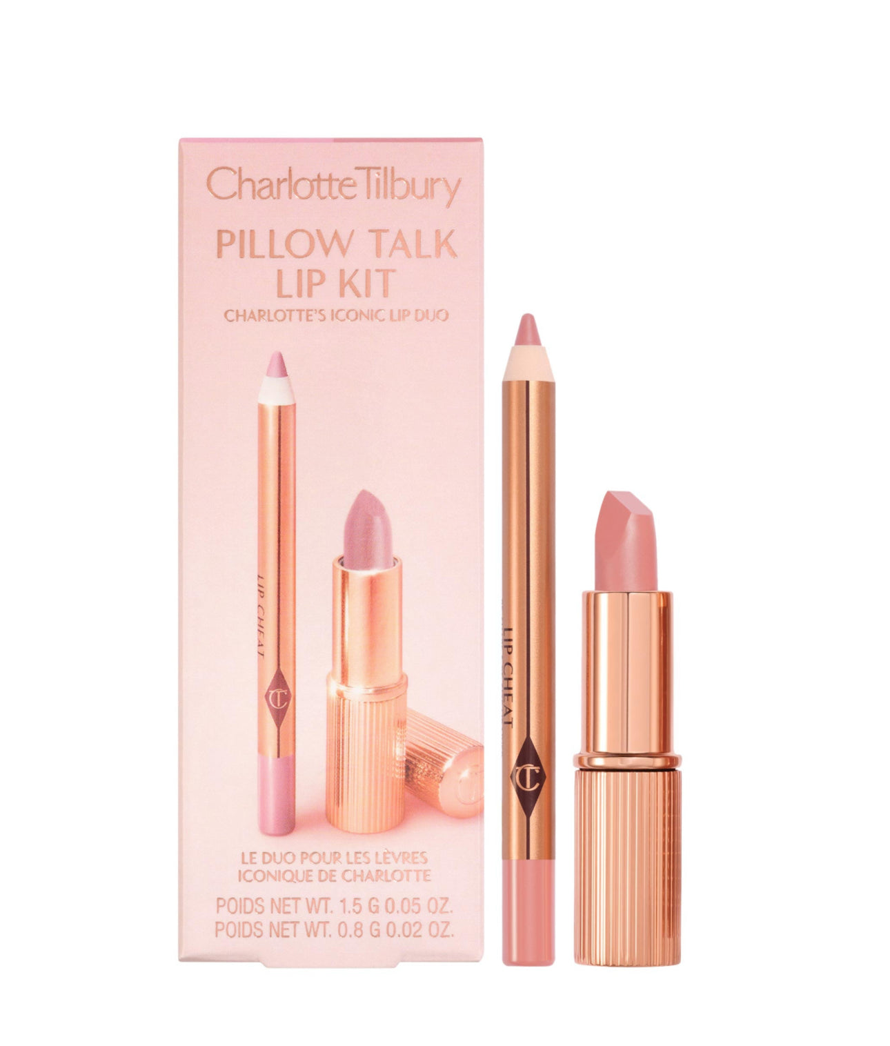 Mini Pillow Talk Lipstick & Liner Set