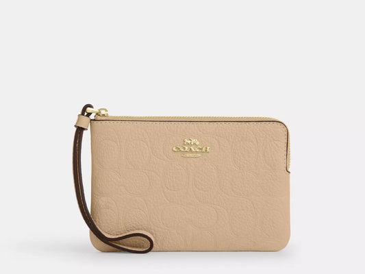 Corner Zip Wristlet