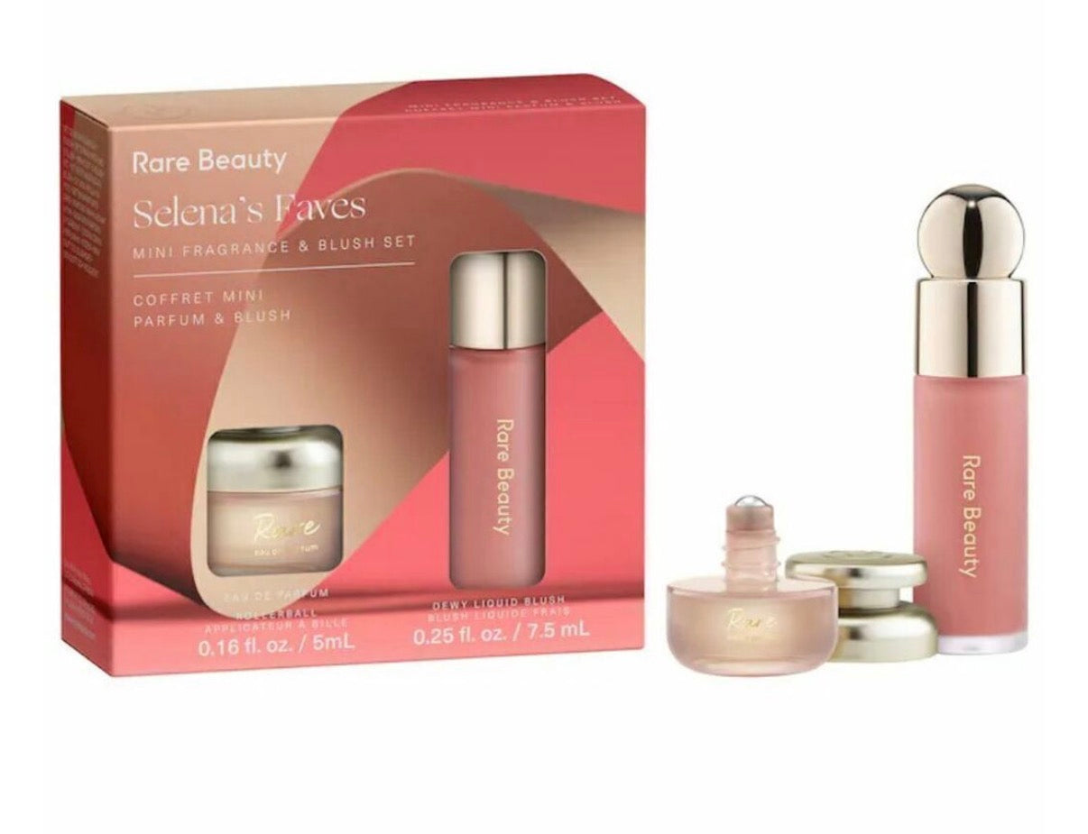 Rare Beauty Selena's Faves Mini Fragrance & Blush Set