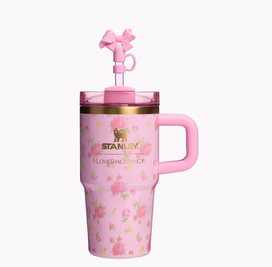 STANLEY 1913 X LOVESHACKFANCY QUENCHER H2.O FLOWSTATE™ TUMBLER WITH HANDLE | 20 OZ