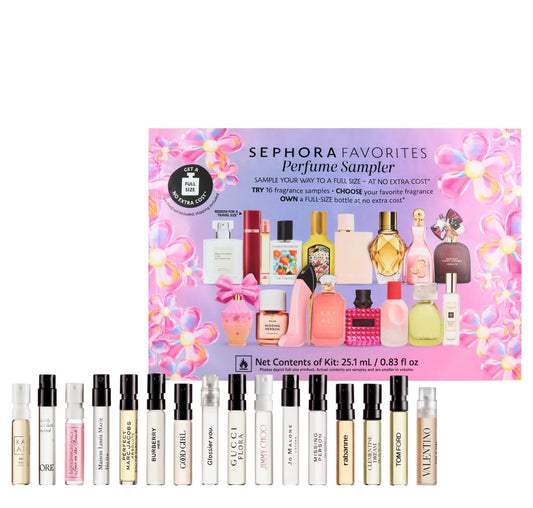 Sephora Favorites  Flirty Trending Scents Perfume Sampler Set w/ Redeemable Voucher