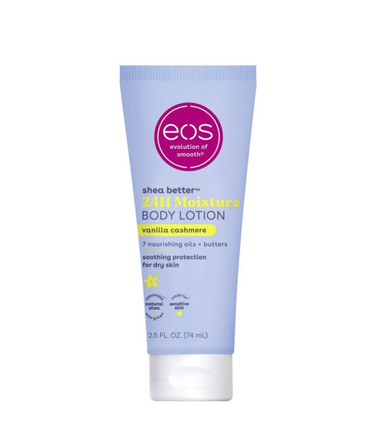 eos Mini Body Lotion - Vanilla Cashmere - Travel Size - 2.5 fl oz