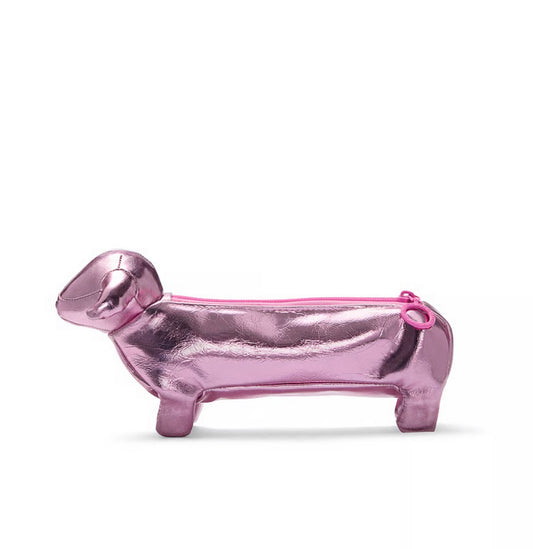 PINK DOG MAKEUP BRUSH BAG