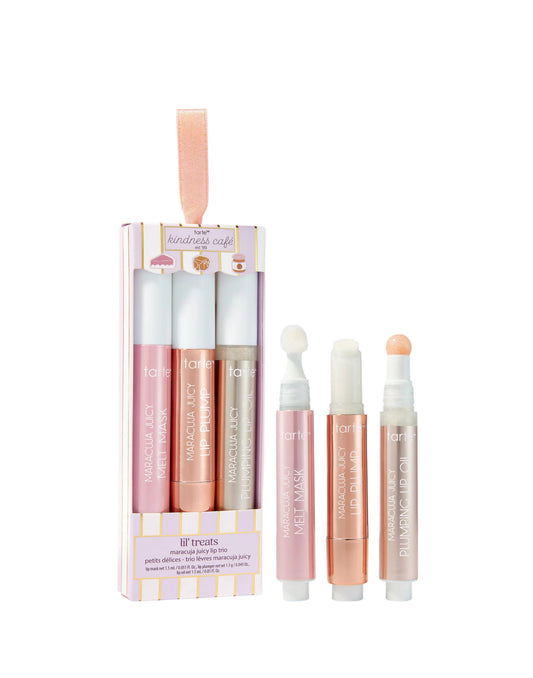 tarte  lil' treats maracuja juicy lip trio