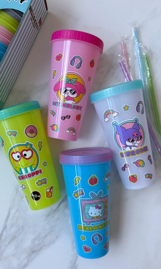 Set Vasos Hello Kitty & Friends