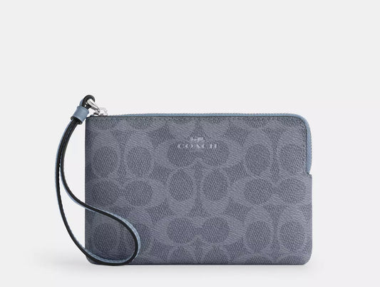 Corner Zip Wristlet
