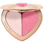 Charlotte Tilbury Pillow Talk Beauty Soulmates Airbrush Flawless Finish Brightening and Blush Powder Palette