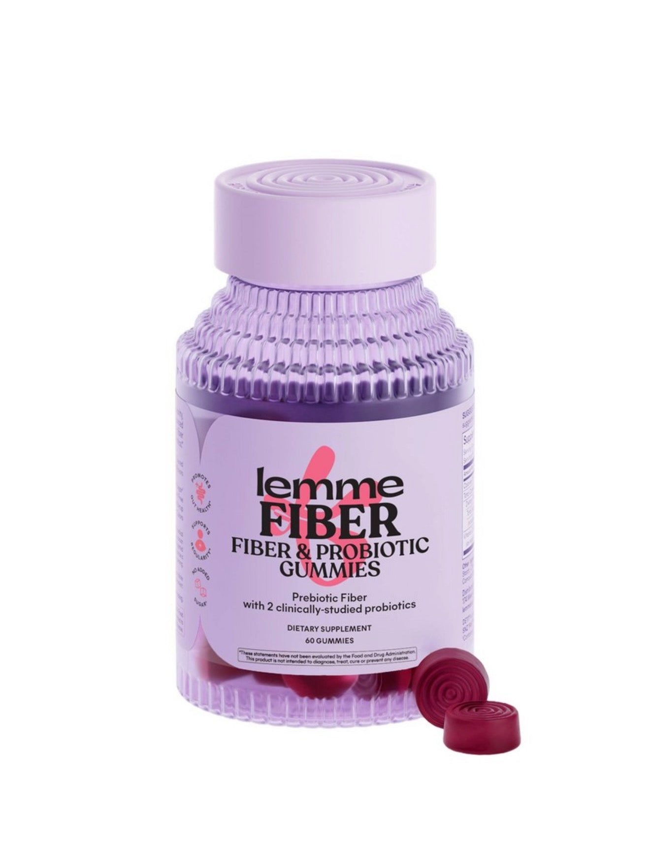 Lemme Fiber & Probiotic Gummies